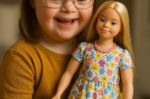 Celebrating Inclusion: Barbie’s New Autism Doll and the Rise of Truly Representative Toys Downs Doll 500x330