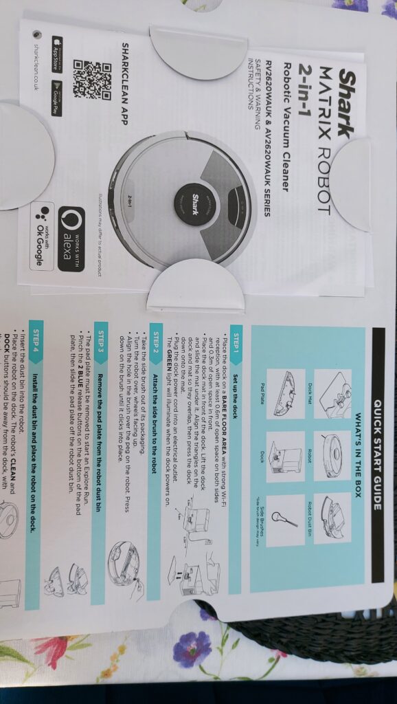 Honest Shark Matrix Robot 2 in 1 Plus review. Shark Matrix App set up