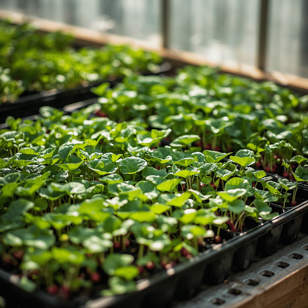 Relaxing Pastimes: Five Creative Ways to Unwind and Reconnect growning mini crops in trays like cress radishes m